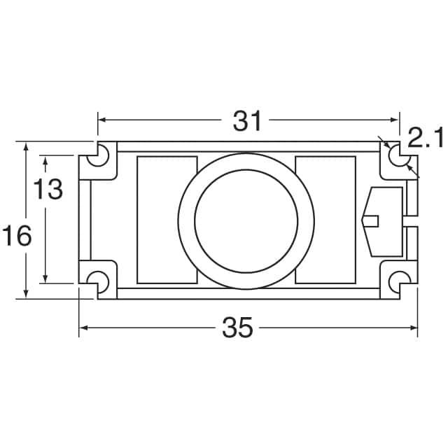 GC0351M-3 CUI Devices  Speakers